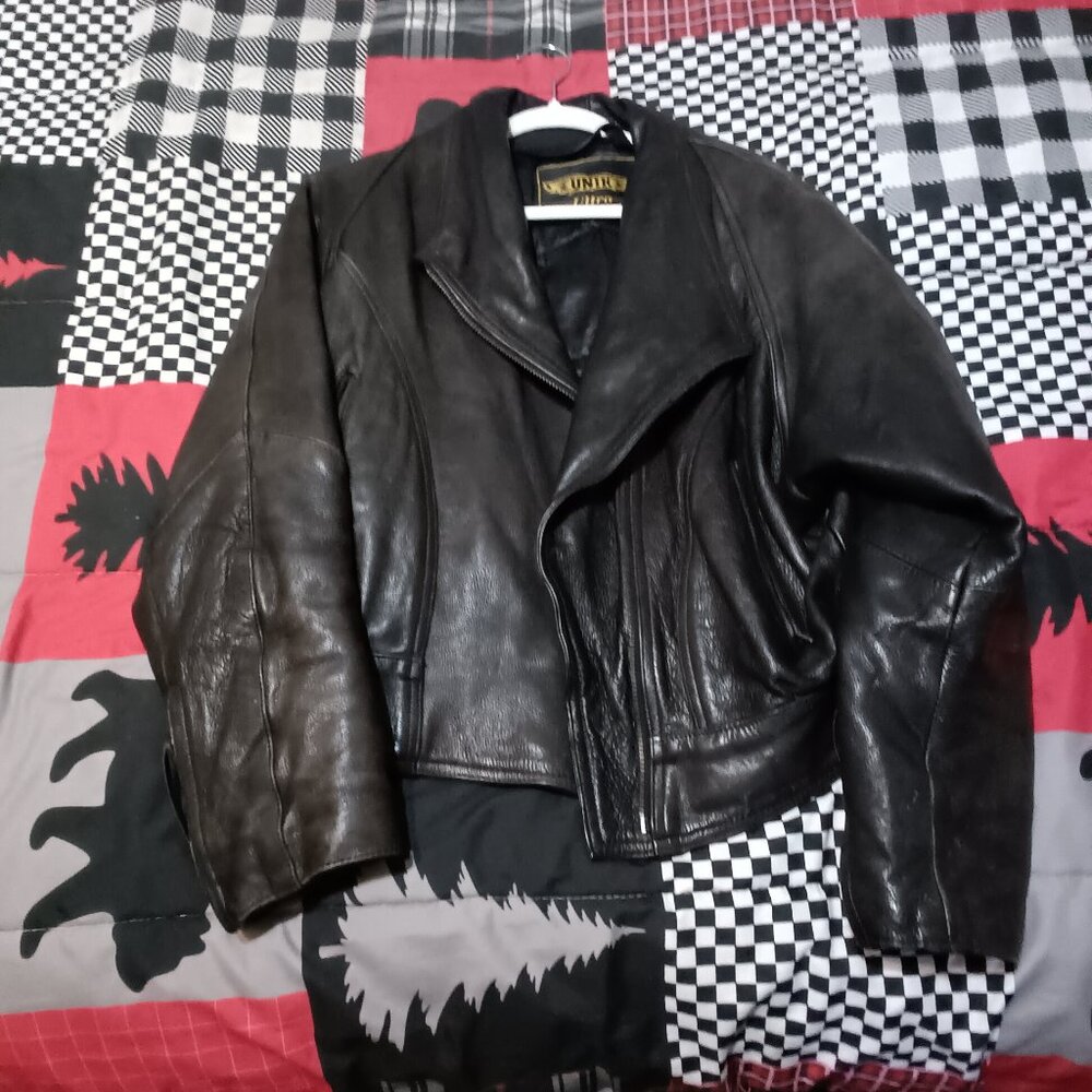 Leather jacket